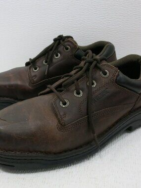 Wolverine Durashocks Leather Steel Toe Oxford Men's Boot 9.5
